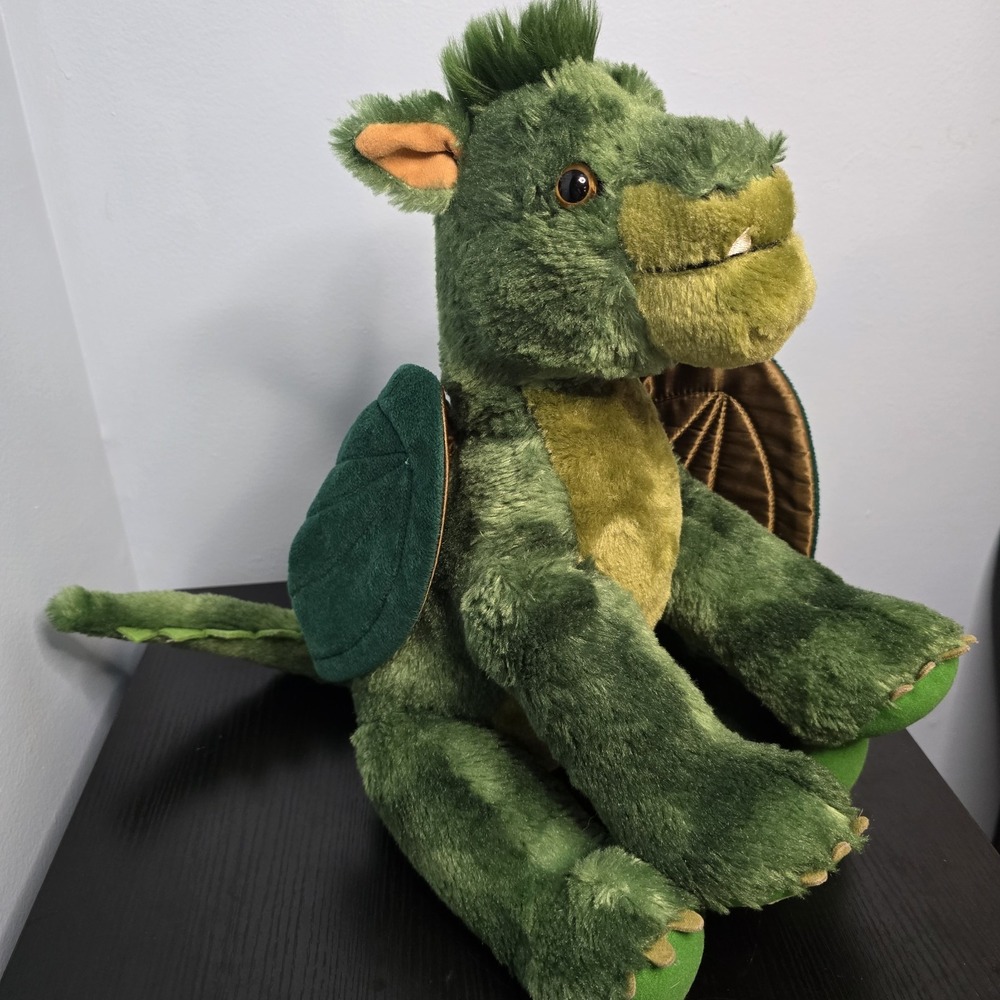 Pete's Dragon Elliot 15" Build A Bear Disney Green‎ Plush Stuffed Animal 2016 - Picture 2 of 8